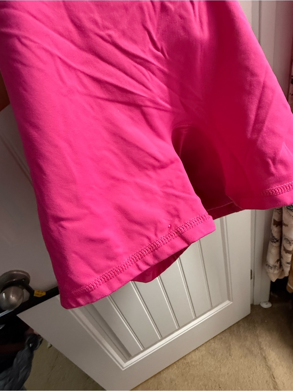 HALARA Bright Hot Pink Strappy Midi Slip Dress - Picture 5 of 6